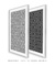 Imagem do Quadros Decorativos Abstratos Geométricos Hexagonal Étnico - Composição com 2 Quadros