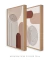 Imagem do Quadros Decorativos Abstratos Geométricos Linhas Nudes - Composição com 2 Quadros