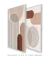 Imagem do Quadros Decorativos Abstratos Geométricos Linhas Nudes - Composição com 2 Quadros