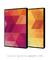 Quadros Decorativos Abstratos Rosa e Amarelo - Composição com 2 Quadros na internet