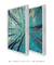 Quadros Decorativos Árvores Céu Azul - Composição com 2 Quadros - loja online