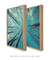 Quadros Decorativos Árvores Céu Azul - Composição com 2 Quadros - comprar online