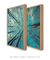 Quadros Decorativos Árvores Céu Azul - Composição com 2 Quadros na internet