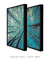 Quadros Decorativos Árvores Céu Azul - Composição com 2 Quadros - comprar online