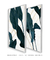 Quadros Decorativos Folhagens Mármore - Composição com 2 Quadros
