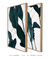 Quadros Decorativos Folhagens Mármore - Composição com 2 Quadros na internet