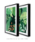 Quadros Decorativos Folhagens Verdes - Composição com 2 Quadros - Quadros Incríveis