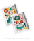 Quadros Decorativos Infantis Animais Coloridos - Composição com 2 Quadros