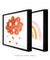 Quadros Decorativos Infantis Arco-Íris Nuvem Laranja Aquarela - Composição com 2 Quadros - Quadros Incríveis