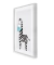 Quadros Decorativos Infantis Safari Azul 30x42cm - Composição com 4 Quadros - loja online