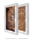 Quadros Decorativos Leão e Pray - Composição com 2 Quadros - loja online