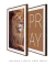 Quadros Decorativos Leão e Pray - Composição com 2 Quadros - Quadros Incríveis