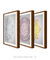 Quadros Decorativos Mandalas Coloridas - Composição com 3 Quadros - comprar online