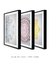 Quadros Decorativos Mandalas Coloridas - Composição com 3 Quadros - loja online