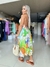 Vestido mídi estampa