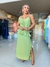 Vestido verde boho