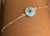 Pulseira olho grego perolado