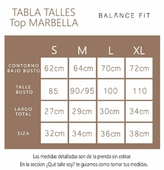 Top Marbella Nude - comprar online