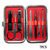 7 pçs preto prego clippers de aço inoxidável prego clippers conjunto pedicure