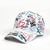 Moda Letra Boné De Beisebol Grafite Sun Hip Hop Boné Visor Primavera Chapéu H - MIXSHPE