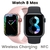 Watch 8 Max Relógio Inteligente, Smartwatch, Responde Chamada, 1,85, Carregamen - loja online