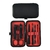 7 pçs preto prego clippers de aço inoxidável prego clippers conjunto pedicure
