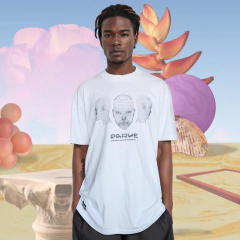 Camiseta Face Off White - comprar online