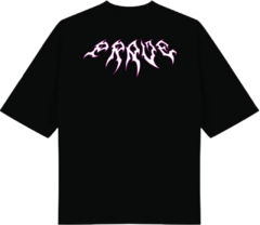 Camiseta Gothic Preta Oversized Comfort