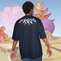 Camiseta Gothic Preta Oversized Comfort - Prave Company 