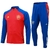 Conjunto de Inverno Espanha Vermelho e Azul 24-25