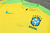 Conjunto de Inverno Brasil Amarelo e Azul 24-25 - CAMISAS DE FUTEBOL- JR SPORTS