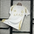 Camisa Al Nassr Branca Com Dourado Modelo Torcedor 24-25