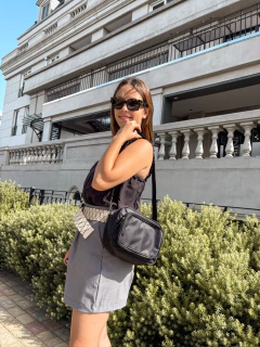 Bandolera madrid (negra) - comprar online