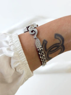 Reloj rumi plateado - comprar online