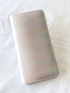 Billetera grande majo (tornasolado gris - comprar online