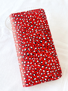 Billetera grande print (rojo) - comprar online