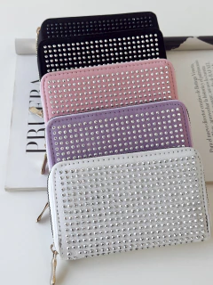 Billetera brillos (blanco) - comprar online