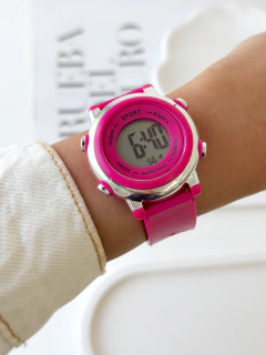 Reloj iris (fucsia)