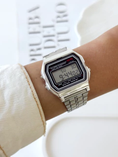 Reloj casio clasic (plateado) - comprar online
