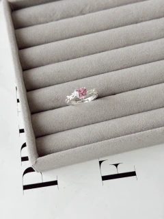 Anillo corazón corona (regulable) - comprar online