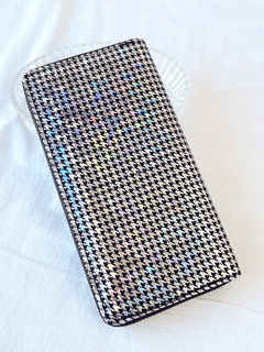 Billetera grande liz (tornasolado negro) - comprar online