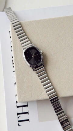 Reloj yuna PLATEADO - DIAMANTINA