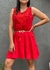 VESTIDO DE LINO CON BORDADO (ART 187) - comprar online