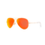 Lentes de Sol Ray-Ban Aviador espejado 3025 112/69 Dorado/ naranja espejado standard
