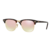 Lentes de Sol Ray-Ban Clubmaster 3016 990/70 Carey/Rosa Degrade Espejado