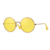 Lentes de Sol Ray-Ban Oval 3592 9035/c9 Bronce Rosado/Amarillo