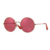 Lentes de Sol Ray-Ban Oval 3592 9035/f6 Bronce Rosado/Rosa