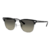 Lentes de Sol Ray-Ban Clubmaster 3716 9004/71 Negro-Plateado/Gris Degrade