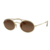 Lentes de Sol Ray-Ban Oval 3847N 9124/43 Dorado-Marron/Marron Degrade