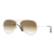 Lentes de Sol Ray-Ban Aviator 3689 9147 51 Dorado/Marron Degrade Fotocromado